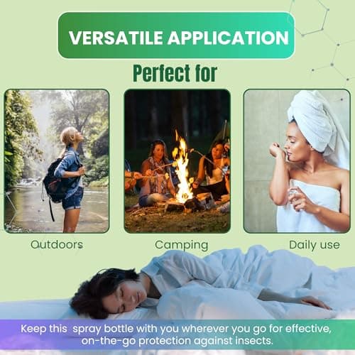 Classic, Anti Bug Bite Eau De Parfum, Natural Insect Repellent with Essential Oils - DEET-Free Travel Essentials, Unisex (10ml) (Pack of 2) — view 5