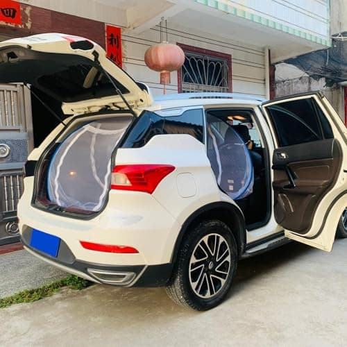 Anti-Flying Net Trunk Privacy Mesh Automatic Opening Design Spacious Design — view 2