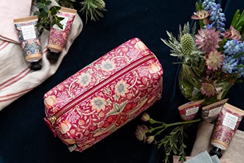 William Morris At Home Toiletry & Cosmetic Washbag, Zip Closure — view 5