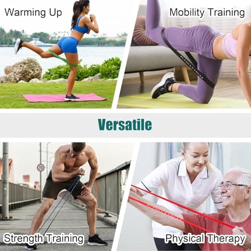 Mini Loop Resistance Bands For Women, 6 cm Widened Version — view 5