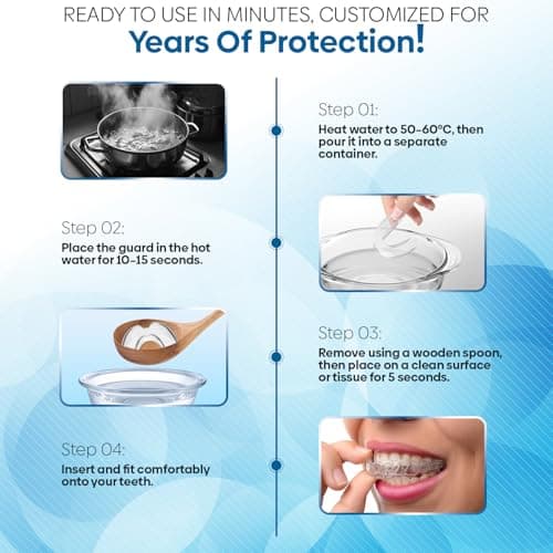 Mouth Guard for Teeth Grinding and Clenching [Pack of 4] — view 4