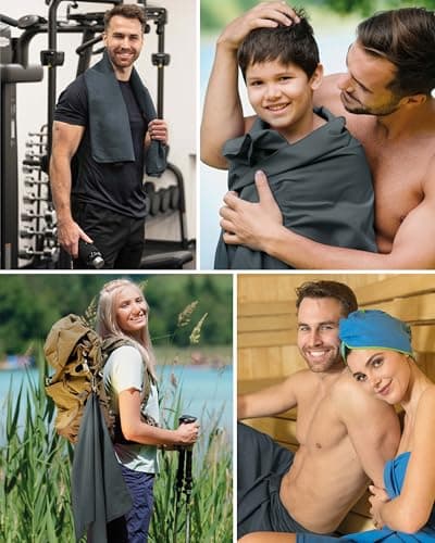 Fit-Flip Microfibre Towel - Compact, Ultra lightweight & Quick dry — view 5
