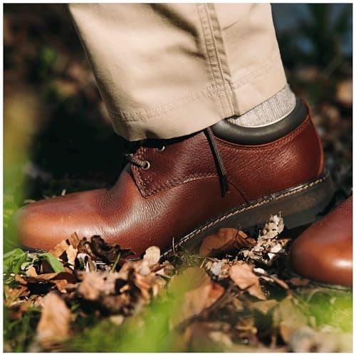 Brasher Men’s Country Classic Walking Shoes with High Traction Rubber Sole & Cushioned Footbed, Durable Leather, Waterproof, Breathable, Camping, Outdoors, Hiking & Trekking Footwear, Brown, UK9 — view 2