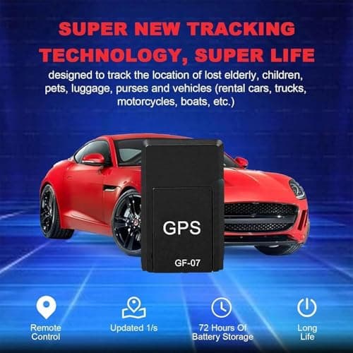 GPS Tracker for Vehicles, Hidden Magnetic Tracking Devices No Subscription — view 2