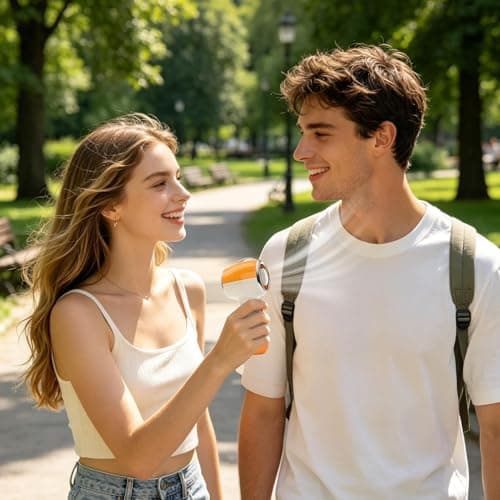 Portable Powerful Portable Fan Portable and Rechargeable Cooler — view 3