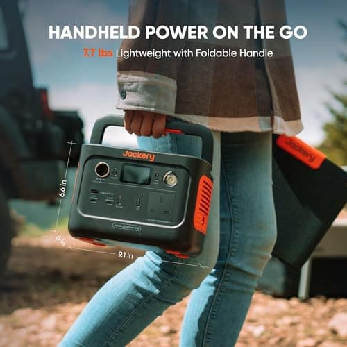 Jackery Explorer 240 v2 Portable Power Station, 7.7lbs Power On the Go — view 2