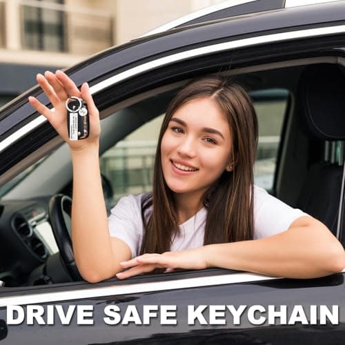 PaiTaiChan Drive Safe Keyring Personalised Keyrings Gifts with Box for Men Boyfriend Him Husband Partner Fiance Funny Christmas Valentines Birthday Presents Anniversary from Wife — view 3