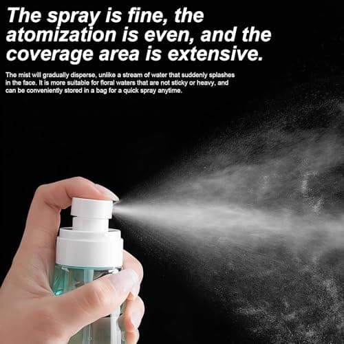 Solihigh 3 Pack Small Spray Bottle 100 ml, Travel Bottles for Toiletries — view 3