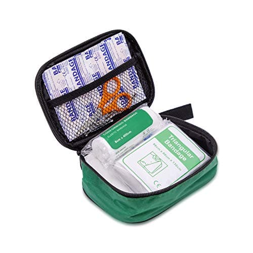 Milestone Camping 96940 Emergency First Aid Kit / Compact and Portable Home or Travel Kit / Ideal for Camping, Family Days Out and More, Red — view 4