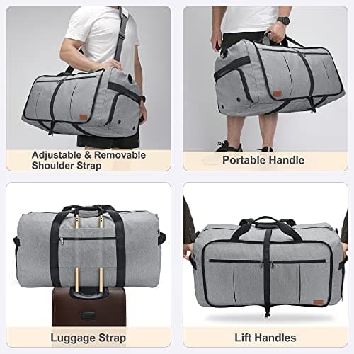 Urtala Travel Duffel Bag for Men & Women, with Shoe Compartment, 120L — view 4
