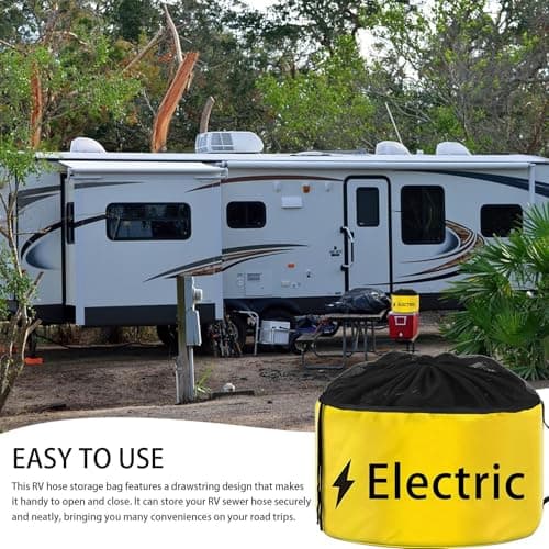 RV Hose Storage Bag Equipment Organization Protection Supplies — view 3