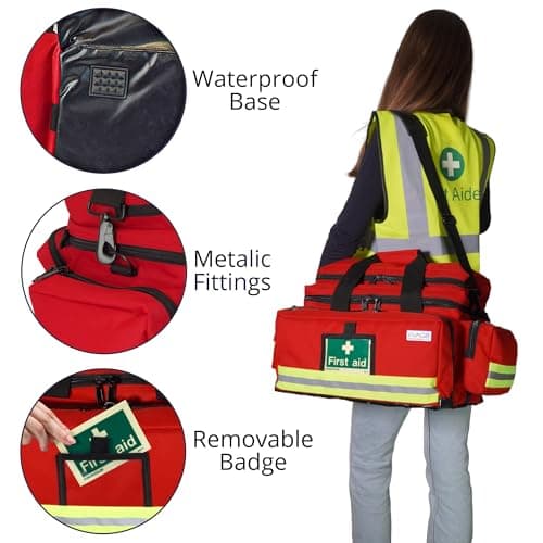 EVAQ8 Paramedic Advanced First Aid Kit Fully Stocked to British Standard BS8599-1 — view 2