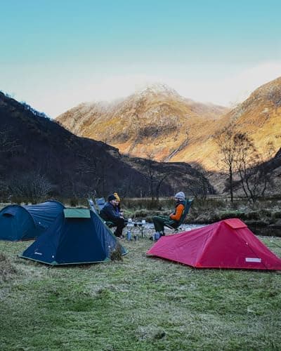 Highlander Blackthorn 1 Person Tent – Lightweight & Waterproof. 4 Season Tent for 1 Person. Quick And Easy Pitch Ultra Low-Profile for Hiking, Fishing, Cyclists & Backpacking — view 6