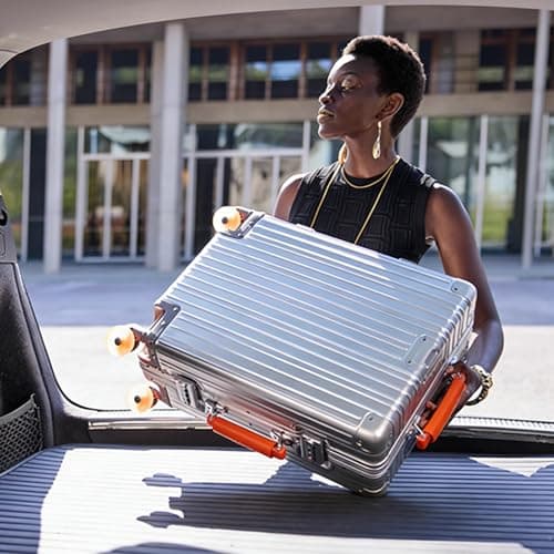 22x14x9 inch Zipperless Cabin Suitcase, 22 Inch 100% All Aluminum Shell Carry-on Suitcase, 56x36x22cm Aluminum Luggage Cabin, Aluminium Zipperless Carry On Luggage with Skate-Grade PU Wheels,TSA Locks — view 2