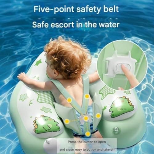 Kids Pool Float,UPF50 Removable Floating Inflatable,Kids Beach Floats Pool Raft | for Backyard Vacation Travel Summer Holiday Birthday Party Boys Girls — view 5