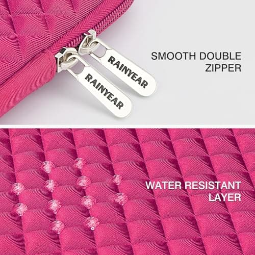 RAINYEAR Laptop Sleeve for 15.6" Notebook Computer Chromebook Case — view 4