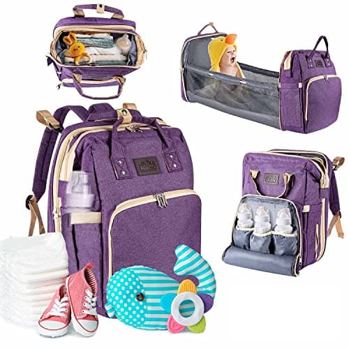 all Kids United® Baby Changing Backpack with Integrated Cot & Changing Mat — view 3