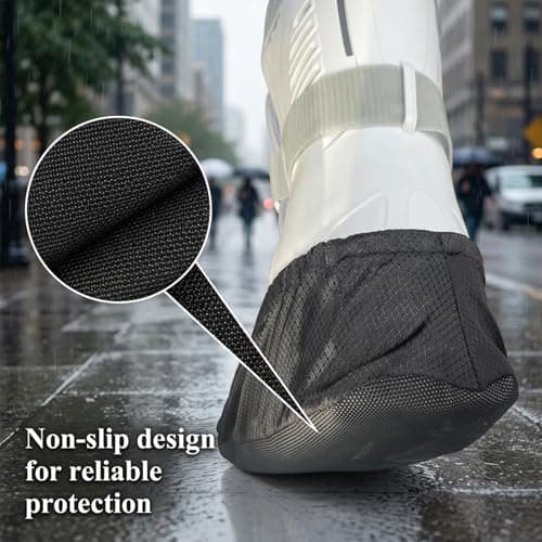 Waterproof Hiking Boot Covers, Reusable Non-Slip Overshoes, 1 Pair — view 6