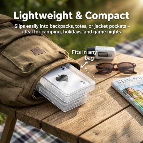 NOYIN NETEK Clear Plastic Card Storage Box – 5 Pack — view 4