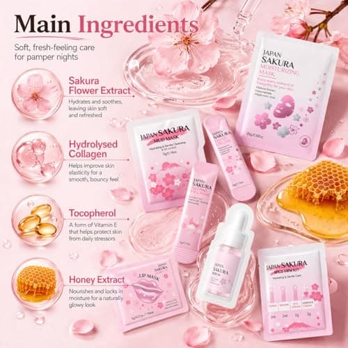 48PCS Pamper Gifts for Women - Face Masks Skincare Set - Girls Gifts Box — view 4