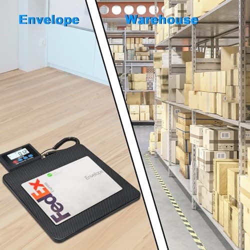 ACCT Postage Scale 440lb, Mail scale, Digital Postal Scale with hold/tare function, Auto-off，Shipping scale for packages/small business/luggage/office — view 5