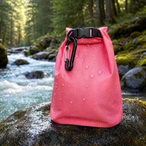Kemay Travel Soap Bag, Waterproof Leakproof Soap Travel Case, Quick Drying Soap Bar Bag Portable Soap Holder with Lathering Mesh Bag and Carabiner for Camping, Gym, Outdoor — view 4