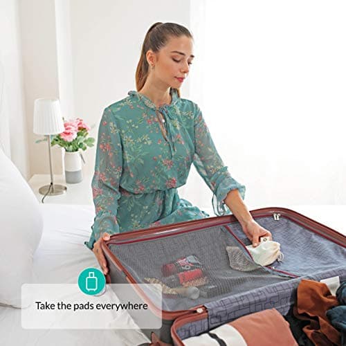 Reusable Makeup Remover Pads | Eco Friendly & Zero Waste Cotton Rounds | Beauty Products | 15 Natural & Organic Face Pads with Laundry Bag | Soft for All Skin Types | Bamboo Wipes for Facial Cleansing — view 6