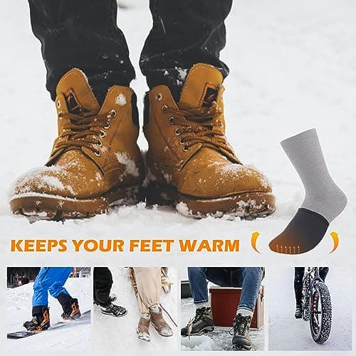2 Pairs 3mm Neoprene Toe Warmers, L Size Toe Covers Toe Warmer Booties — view 5