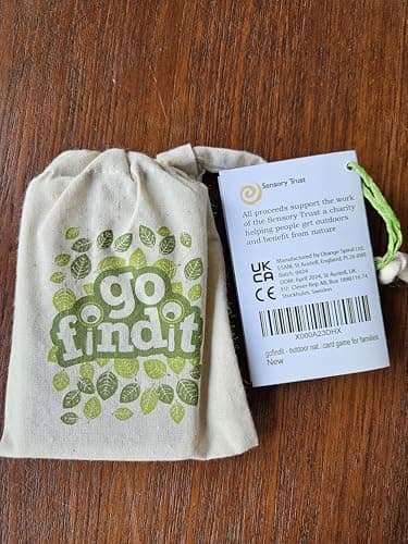 gofindit The original outdoor nature scavenger hunt card game for kids and families, Age 3+ Travel pocket game — view 2