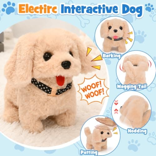 vamei Electronic Dog Toy with Dog House & Vet Toys for Kids Aged 3 4 5 6 7 — view 4