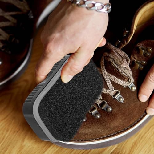 Double Sided Shoe Polish Sponge with Plastic Cover for Leather Shoes — view 6