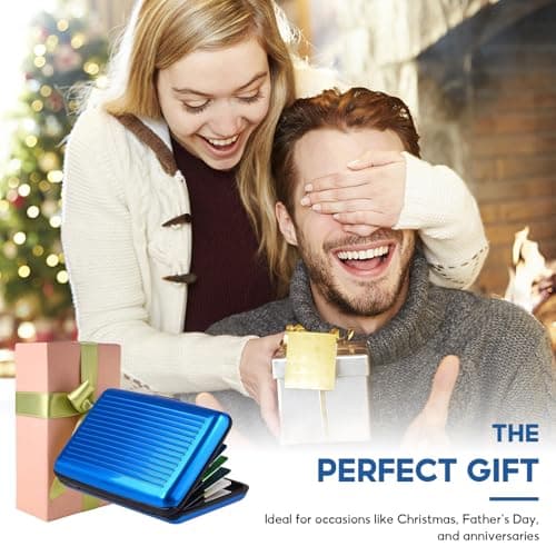Wrbugukeji Metal ID Organiser Wallet, 4 Pcs Aluminium Credit Card Wallet — view 6