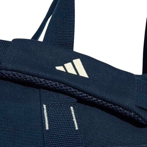 adidas Unisex Canvas Duffel Bag Duffel_Bag, Night Indigo/Ivory, One Size — view 5