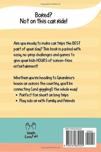 50+ Easy Car Ride Games for Kids: No-Prep, Screen-Free Travel Entertainment. Holiday Games, Challenges and Activities for Kids Ages 4-12 (Books for Families) — view 2