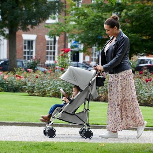 Ickle Bubba Discovery Max Lightweight Stroller & Pushchair (Graphite Grey) — view 2