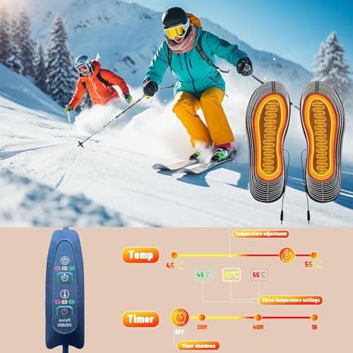 Insole Foot Warmer 3 Gears Heating Portable Tool — view 4
