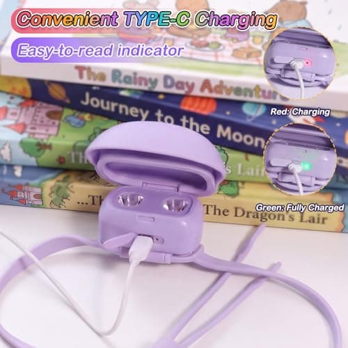 head torch rechargeable，kids head torch with bunny shaped，Silicone LED Headlamp with 3 Lighting Modes & Flashing,USB Rechargeable head light for Cycling Running Camping for Kids ,Gift for Girl and Boy — view 4