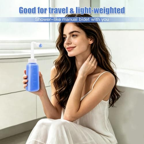 Premium Bidet Bottle for Postpartum Care | Upside Down Portable Bidet 350ml — view 6