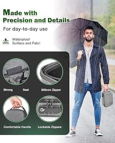OZCHIN Smell Proof Bag with Combination Lock — view 5