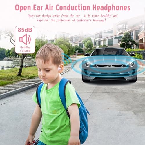 BANIGIPA Kids Headphones, Open Ear Headphones for Teens Child Boys Girls — view 2