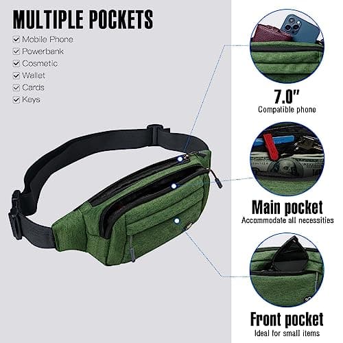Waterfly Bumbags Waist Fanny Pack Ladies Bum Bag Men Women — view 5