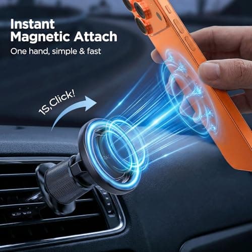 Miracase for Magsafe Car Mount Magnetic Phone Holder for Car Air Vent — view 6