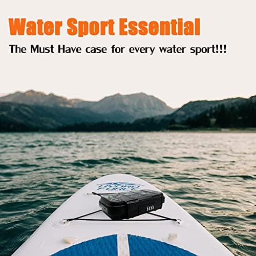 V·RESOURCING Portable Security Lock Box with 4 Digit Code,Outdoor Key Safe Box with Removable Wire Rope,Waterproof Shockproof Combination Lock Box for Home,Office,Hotel,Travel,Water Sports etc — view 5