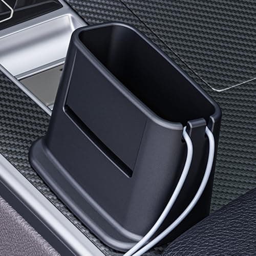 Car Console Organiser | Car Dashboard Bag Key Holder Organiser - Non-Slip Car Accessories for Phone Keys Truck SUV Saloon Pickup Scooter - Automotive Travel Driving Road Trip F — view 3