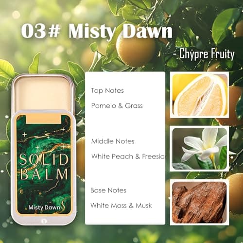 gcdat 3 Pack Solid Perfume Balms Set Portable Pocket Balm Perfect for Travel Use Natural Fresh Fragrance Perfume for Women — view 4