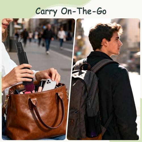 Lilingsty Bulk Umbrellas, 5-Color Travel Folding Umbrellas, Exquisite Appearance, Durable Construction, Foldable For Compact Storage, Easy To Carry, Suitable For Both Sunny And Rainy Days (5-PACK) — view 5