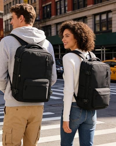 SZSYCN Vacuum Backpack Travel Bag With Pump Ryanair Cabin Size Bag 40x30x20 — view 2