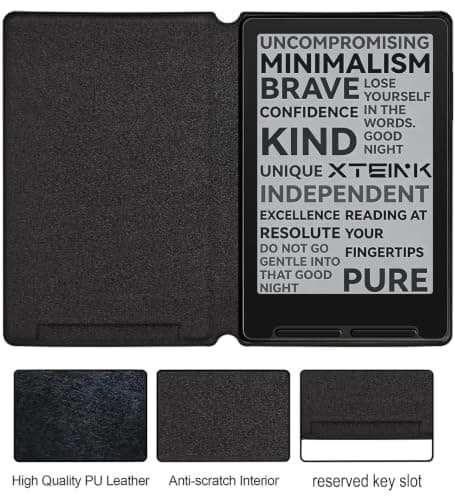 Magnetic Case for 3.7" Xteink X3 Pocket E-Ink eBook Reader (Misty Forest) — view 2
