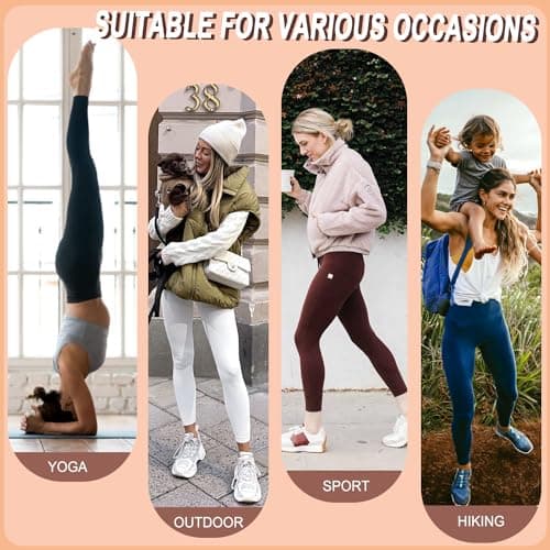 ACTINPUT Leggings for Women UK Soft High Waisted Tummy Control Leggings with Pockets Gym Sports Workout Running Pilates Yoga Pants Ladies Elasticated Trousers for Women My Orders(Navy Blue,S-M) — view 4