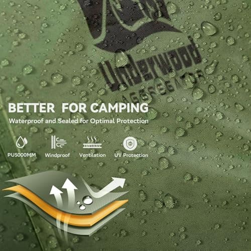 1 Man Lightweight Backpacking Tent, Waterproof Compact 3 Season Dome Tent — view 6